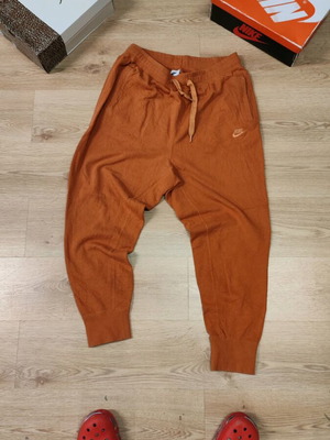 Nike Heavyweight Joggers orange XL like new