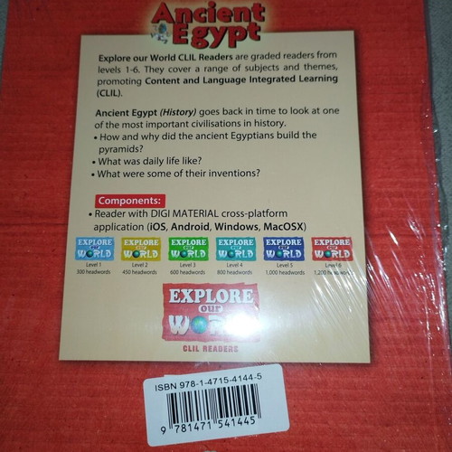 Ancient Egypt book for English practice new