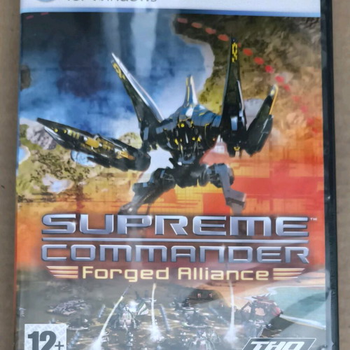 Supreme Commander Forged Alliance PC DVD like new