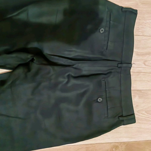Ανδρικό υφασμάτινο παντελόνι κάπρι M H&M σαν καινούργιο, μαύρο