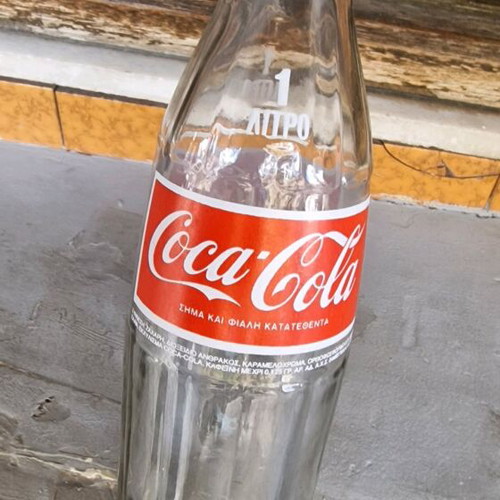 Collectible Coca Cola bottle 70s/80s 1 liter like new