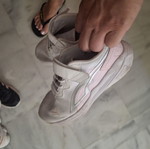 Puma athletic shoes used, size 23