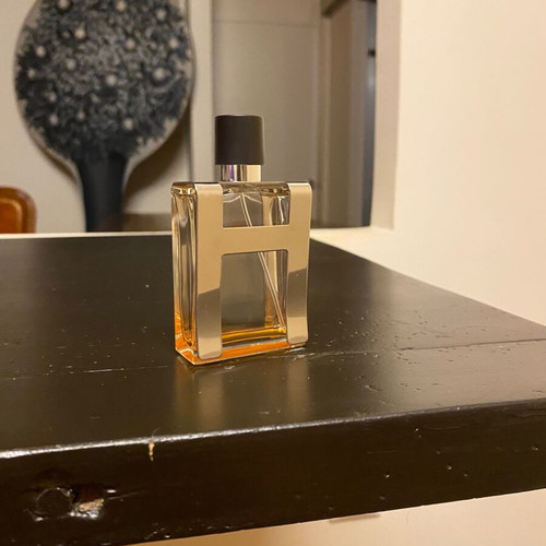 Hermes luxury refillable atomizer empty used 30ml glass and metal