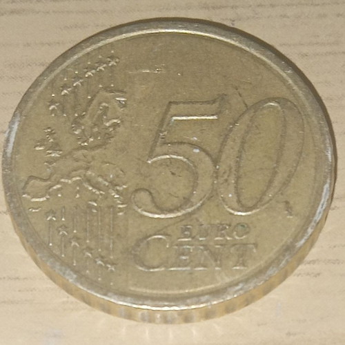 50 cents 2009 Slovakia like new