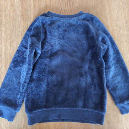 H&M sweatshirt for girl 5-6 years 110-116 cm like new, blue