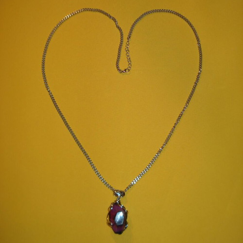 Necklace with stone like new