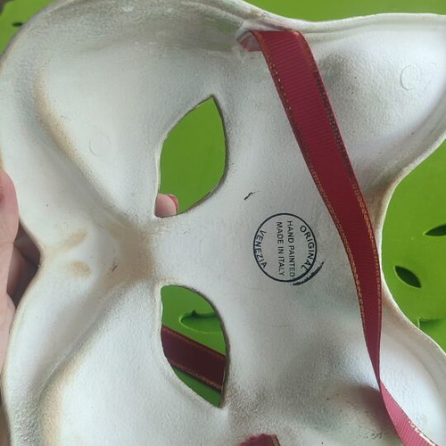 Hand-painted Venetian mask