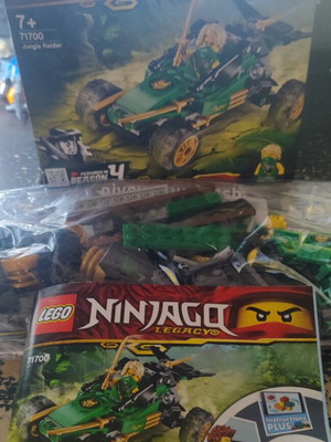 Lego Ninjago 71700 Jungle Raider like new, complete set