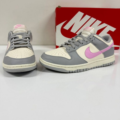 Nike Dunk Low Next Nature new sports shoes size 39 gray and white