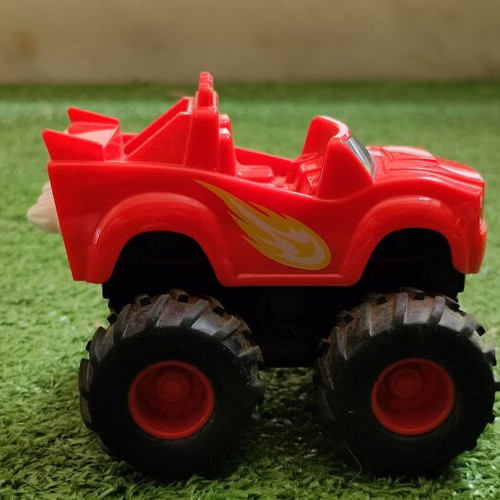 Monster Truck Blaze with Pull-Back Mechanism like new