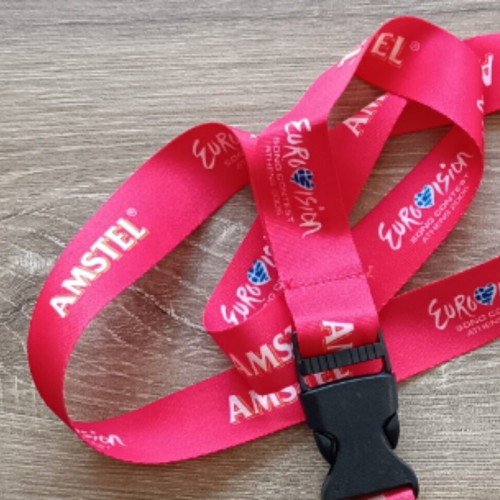 Collectible lanyard Eurovision Athens 2006 unused