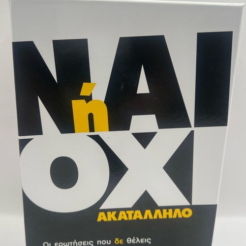 Nai I Oxi Akatallilo Adult Party Game new