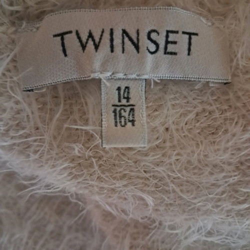 Twin-set cardigan beige like new, size S
