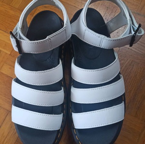 Dr. Martens Blaire δερμάτινα λευκά ν.40