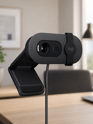 Logitech Brio 100 Web Camera Full HD 1080p graphite new sealed