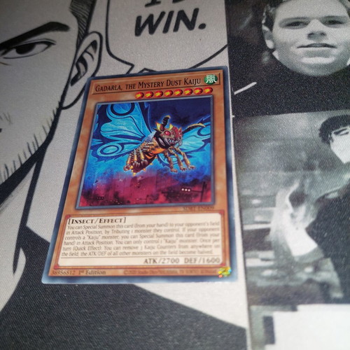 Gadarla, The Mystery Dust Kaiju card like new