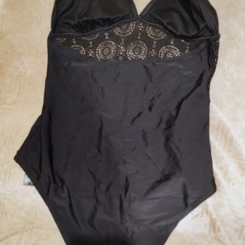 Bonprix black one-piece swimsuit new, size EUR 46