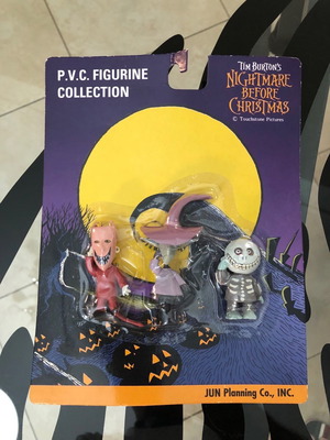 Lock Shock & Barrel PVC φιγούρες καινούργιες, συλλογή Nightmare Before Christmas