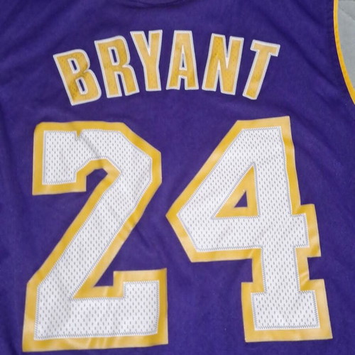 Adidas Kobe Bryant #24 LA Lakers NBA Jersey like new