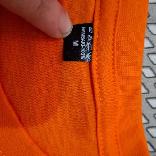 Orange blouse size M like new