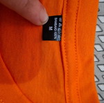 Orange blouse size M like new