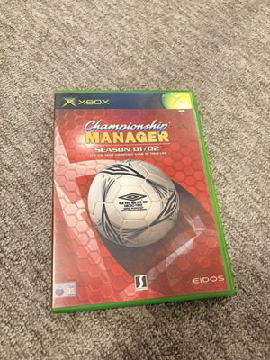 Championship Manager Season 01/02 Xbox Original game, Eidos