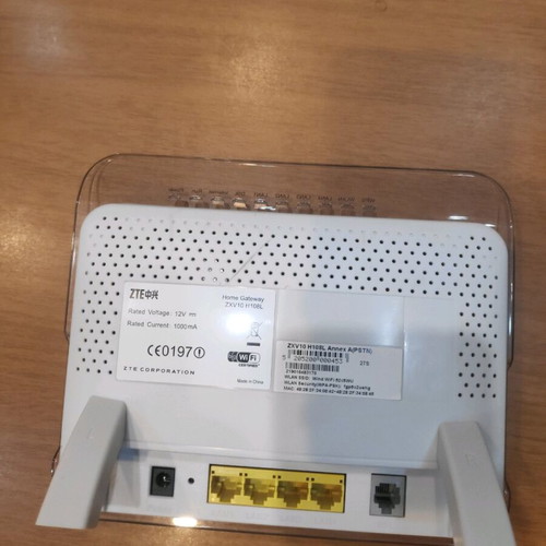 Wind Router used, works properly