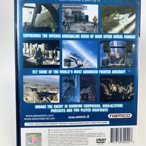 Ace Combat Distant Thunder PlayStation 2 PS2 like new, English