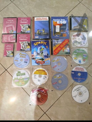 CDs and cassettes from old English books