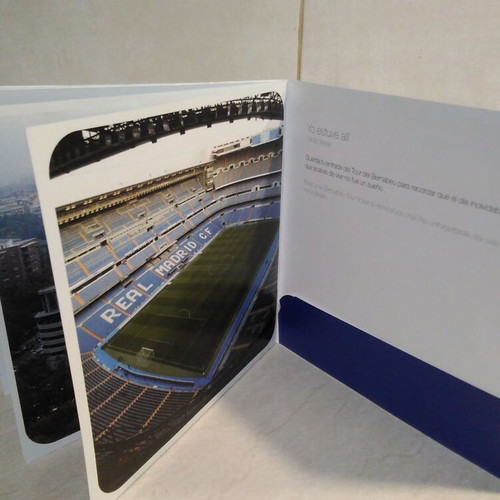 Real Madrid Stadium Tour Booklet 2006-07, like new, authentic collectible