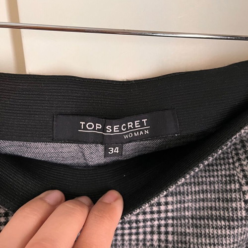 Pencil skirt checked like new, Top Secret, size XS