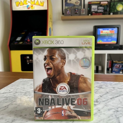 NBA Live 06 Xbox 360 παιχνίδι μεταχειρισμένο, πλήρες με manual