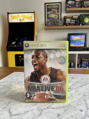 NBA Live 06 Xbox 360 παιχνίδι μεταχειρισμένο, πλήρες με manual
