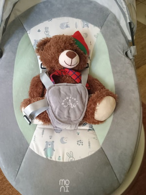 Electric Baby Swing like new with remote and mosquito net