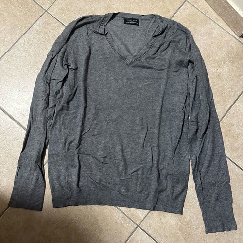Zara men's blouse gray like new, size S