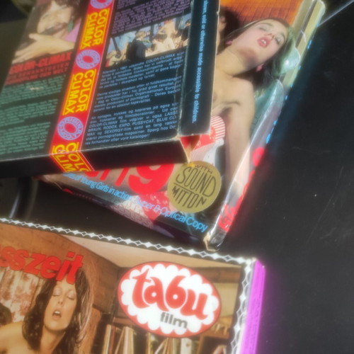 Vintage Super 8 film lot of 3, used, 70s erotica