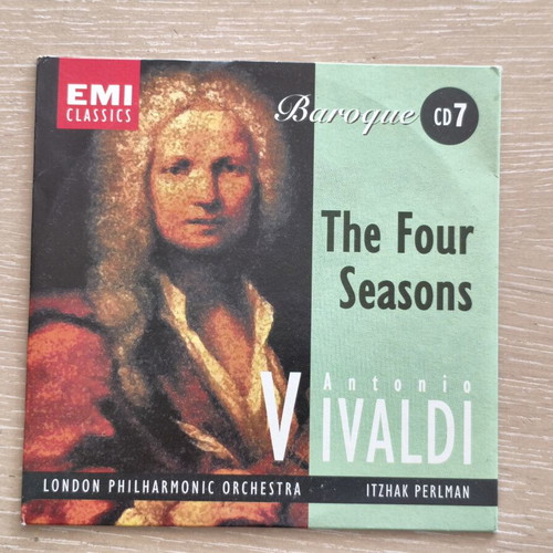The Four Seasons CD by Antonio Vivaldi, EMI Classics, like new