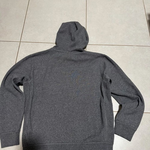 Ralph Lauren zip hoodie jacket like new, size medium, gray