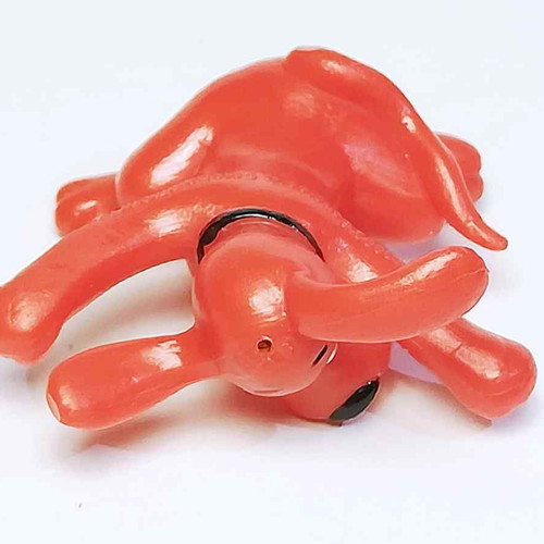 Clifford miniature figure used, plastic
