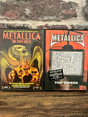 Metallica Some Kind of Monster + The Videos DVD like new, metal