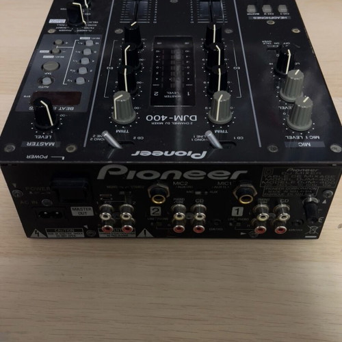 Pioneer DJM 400 DJ mixer used with cosmetic marks