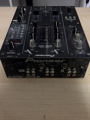 Pioneer DJM 400 DJ mixer used with cosmetic marks