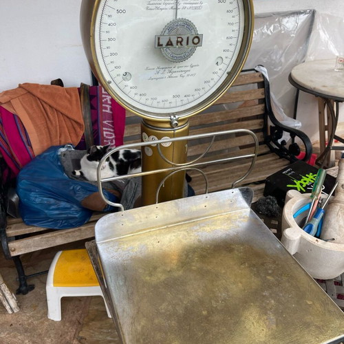 Vintage Lario scale used, Italian, up to 6 tons