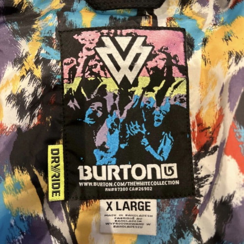 Burton ski jacket black XL like new