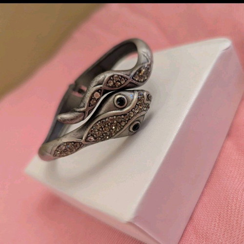 Snake bracelet used, silver vintage style