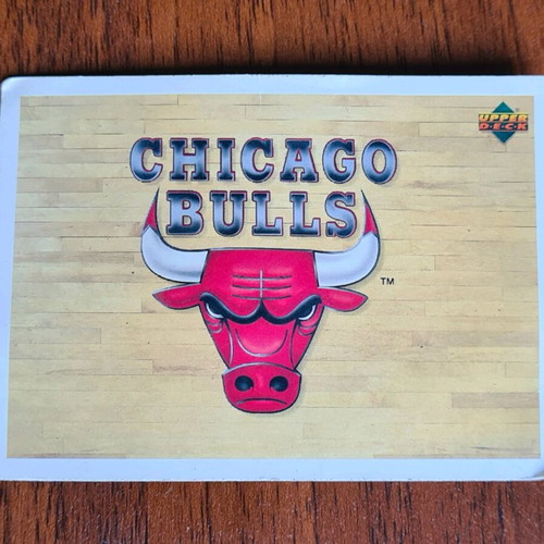 Upper Deck 1991-92 Chicago Bulls collectible card used