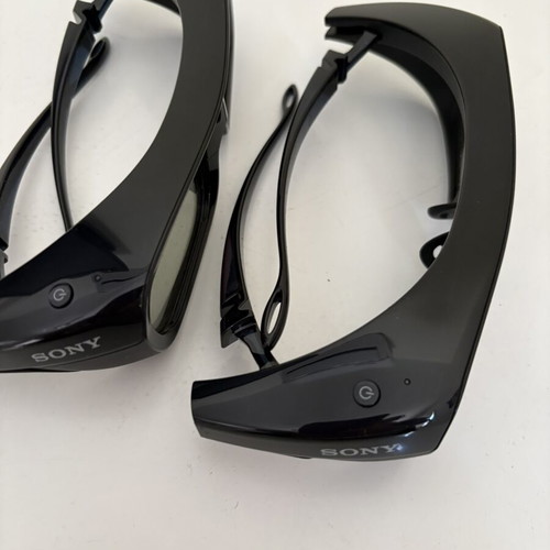 Sony TDG-BR250 3D glasses, 2 pairs with cases, USB rechargeable