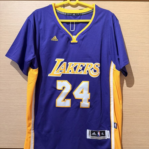 Adidas NBA Shooting Shirt Kobe Bryant #24 Lakers Purple new