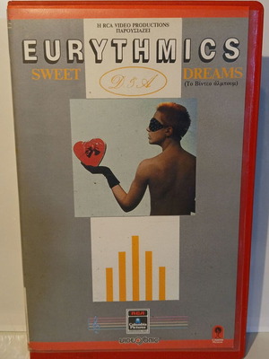 Eurythmics Sweet Dreams VHS used, pop
