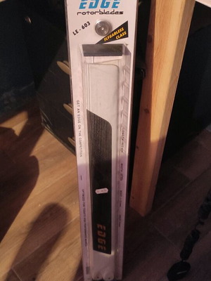 Edge helicopter blades 603mm and 713mm SE Premium CF new